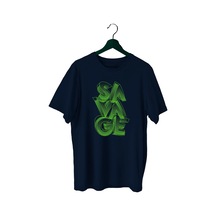 Bluu Savage Sporcu T-Shirt Bisiklet Yaka (528819303)