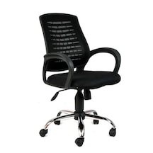 Clk Home Yönetici Koltuğu Ofis Çalışma Koltuğu - Sandalyesi Krom Ayak Siyah