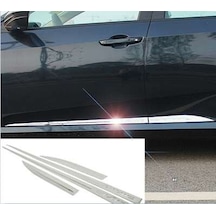 Honda Civic 2016 Sonrası Yan Kapı Çıtası Krom