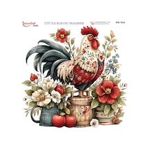 Ütü İle Rub On Transfer Kağıdı 30x30cm Rb-554