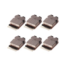 6 Adet Düşük Voltajlı Alarm Alarmı, Lipo Warner, 1s-8s Lipo Pil