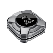Cbtx Global Zy5201 22 Silindir 12v Araba Hava Pompası Dokunmatik Ekran Dijital Ekran Led Işıklı Lastik Şişirme Cihazı - Gümüş