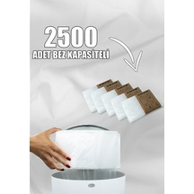 Korbell 16 Lt Kirli Bebek Bezi Kovaları İle Uyumlu Bebek Bezi Kapasiteli 5 Paket Beyaz Sabun Kokulu Yerli Poşeti