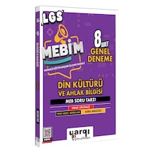 Yargı Ders Arkadaşım 8.sınıf Lgs Mebim Din Kültürü Ve Ahlak Bilgisi 8 Adet Genel Deneme
