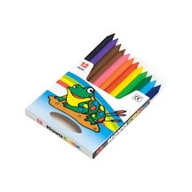Nova Color Mum Pastel Boya Karton Kutu Yarım Boy Köşeli 12 Li Nc-1112 Çok Renkli