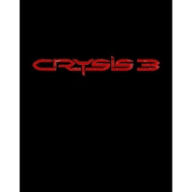 Zepplin Giyim Crysis Three Red Text Büyük Sırt Patch Yama