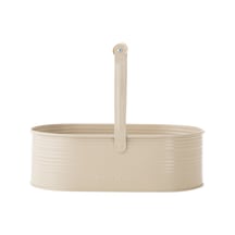 Mudo Home Roma Kulplu Düzenleyici Mat Bej 32x18x26 Cm 1484706