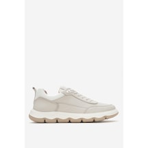 Dericlub Erkek Rahat Taban Comfort Casual Ayakkabı Gerçek Deri Fr 252290 Bej