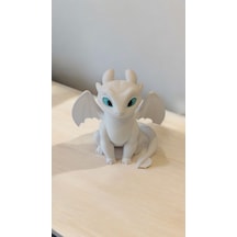 Ejderhanı Nasıl Eğitirsin Işığın Öfkesi Beyaz Ejderha 15 Cm
