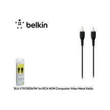Belkin Blk-F3Y085Bf1M 1M Rca M-M Composite Video Metal  Kablo