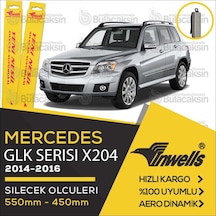 Mercedes Glk Muz Silecek Takımı 2014-2016 İnwells