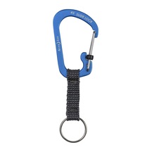 Nite Ize Slidelock Alüminyum Karabiner Keyring Anahtarlık Mavi