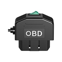 Pazly Arac Kamerası Obd Şarj Kablosu: 12-24v, 5v/3a Usb Sağ Kavisli Android, Düşük Voltaj Koruma, Park Modu Dahil