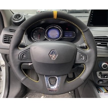 Fluence Megane 3 Scenic Direksiyon Kılıfı Araca Özel Siyah