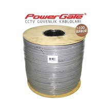 Powergate Pro 500mt, 2+1 2x0,50+0,33 %100bakır, Cctv Güvenlik Kablosu