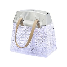 Masaüstü Küçük Kristal Çanta Nemlendirici Aroma Ortam Aydınlatması, Renk: Mavi Plug-in - Diğer