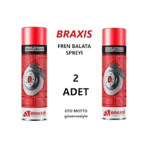 OTO MOTTO Braxıs Fren Balata Spreyi Braxis 500 ML 2 Adet