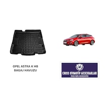 Opel Astra K HB (2015-2020) ile Tam Uyumlu Bagaj Havuzu (Stepneli Araçlar İçin)
