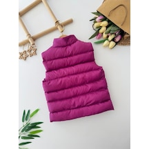 Miniğimin Cicileri Minigimin Cicileri Cepli Unisex Şişme Yelek - Mor