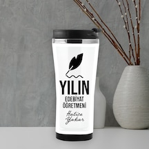 Yılın Edebiyat Öğretmeni Isme Özel Termos Mug