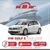 Rbw Volkswagen Golf 5 2006 - 2009 Ön Muz Silecek Takımı