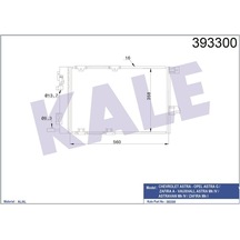 Kale Klıma Radyatoru Opel Astra G Zafıra A 98-01 Klr-393300