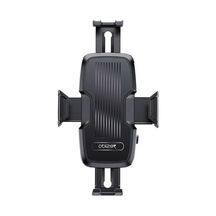 Pazly Yesido C127 Çift Taraflı Bisiklet Saplı Telefon Tutucu Siyah, Uyumluluk 5.4-10x12.8-18cm, 360 Derece Dönüş, Abs+silikon Siyah