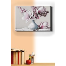 Webstyle Sayılarla Boyama Seti Kasnaklı Zarif Manolya 50 X 65 Cm