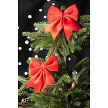 Karaca Home New Year Yılbaşı Ribbon Kırmızı Ağaç Kurdelesi 12x13 153.09.01.1779