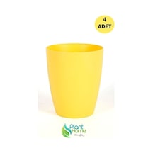 Dekoratif Sarı  Orkide Saksısı - 4 Adet Set  -12 Pot Üretim Saksısına Uygun Kaliteli Ürün