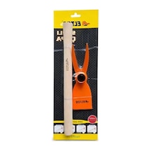 Dayanıklı Metal Saplı Bahçe Çapası, Ergonomik Ahşap Sap, Toprak Havalandırma Aracı