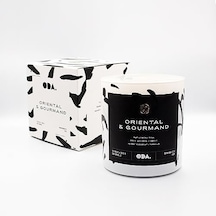 Oriental & Gourmand - Oryantal & Gurme Dekoratif Desenli Soya Mumu I 300 Gr Renkli 50 x 22
