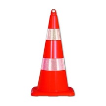 Trafik Huni Konisi 70 Cm Trafik Dubası Plastik Trafik Otopark Dubası