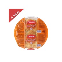 Nevzat Tel Kadayıf Tepsi 400 G X 4 Adet - Pratik Hazırlanan Çıtır Tel Kadayıf