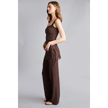 Defacto Wıde Leg Bürümcük Pantolon H4977ax26smbn341 Kahve-bn341