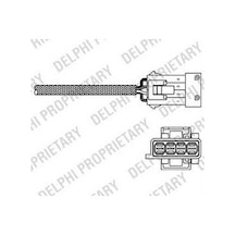 Delphı Es10794-12b1 Oksıjen Sensoru Alttakı P206 P207 P307 Pıcasso C2 C3 C4 Et3j4 1,4 16v P807 C5 C8 Boy: 555mm