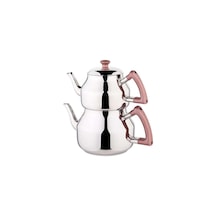 Özkent K-316 Marmaris Mega Boy Sade Çaydanlık Rose Gold