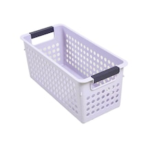 Q-basket Dikdörtgen Plastik Storage Sepet- Bej Plastik Bej Tr Diğer