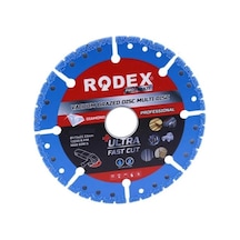 Rodex Vakum Kaynaklı Elmas Testere Sağlam Uzun Ömürlü Çok Amaçlı Kesme Diski 125 Mm Rrm125m