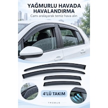 Ford Ranger Wildtrak Limited 2012-2022 Tam Uyumlu Cam Rüzgarlığı 4'lü