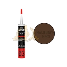 Selsil Genel Amaçlı Silikon KAHVERENGİ 322 gr.