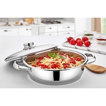 Gülsan Mega Basık Tencere 28 CM