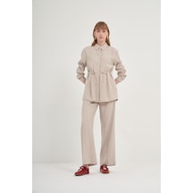FTZ Women Ftz Pantolonlu Takım Taş 31031 Taş