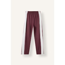 Defacto Yan Şeritli Jogger Fit Eşofman Altı Kız Çocuk I3839a826wnpr217 Mor-pr217