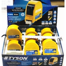 Tyson 5x25 Mm Şerit Metre 12 Adet Toptan Satış
