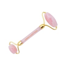 Rose Quartz Roller - Gül Kuvars Roller - Pembe Kuvars Roller - Sertifikalı - %100 Doğal - Karışık