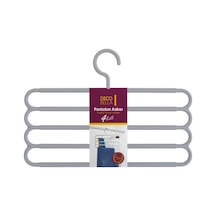 4 Katlı Pantolon Askısı-trouser Hanger Plastik Turkuaz Diğer