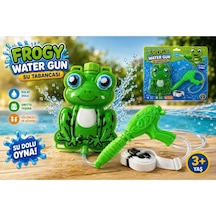 Sırt Çantalı Su Tabancası Pompalı Özel Hazneli Su Tüfeği 1000 Ml Frogy Water Gun Su Tabancası