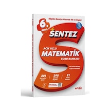 Artıbir Yayınları 6. Sınıf Sentez Matematik Açık Uçlu Soru Bankası