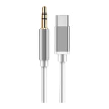 Ayrex Jh-030 Type-c To 3.5mm Aux Çevirici Ses Adaptörü Beyaz